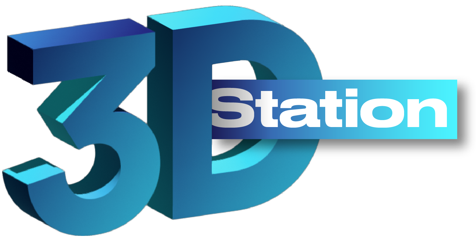 3D Station Logo